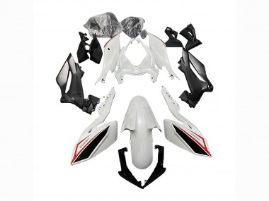 Carenados Moto Kawasaki Z400 2018-2024 - Blanco Rojo Negro Fabricantes