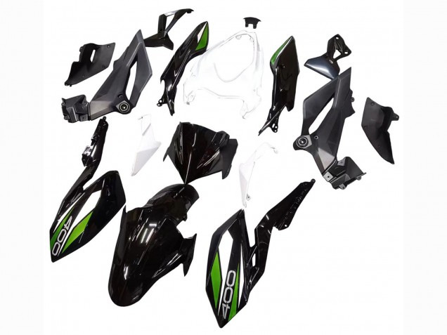 Carenados Moto Kawasaki Z400 2018-2024 - Blanco Negro Brillante Verde Fabricantes