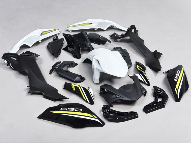 Carenados Moto Kawasaki Ninja Z650 2017-2019 - Negro Blanco Amarillo Fabricantes