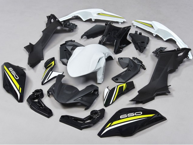 Carenados Moto Kawasaki Ninja Z650 2017-2019 - Negro Blanco Amarillo Fabricantes