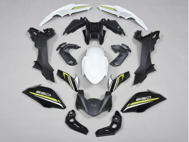 Carenados Moto Kawasaki Ninja Z650 2017-2019 - Negro Blanco Amarillo Fabricantes