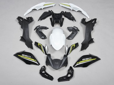 Carenados Moto Kawasaki Ninja Z650 2017-2019 - Negro Blanco Amarillo Fabricantes