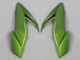 Carenados Moto Kawasaki Ninja Z650 2017-2019 - Negro Verde Plata Fabricantes