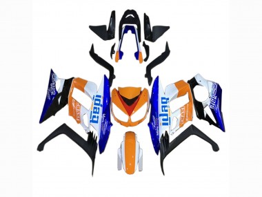 Carenados Moto Kawasaki Z1000SX 2010-2016 - Naranja Blanco Azul Negro Fabricantes