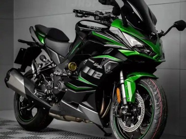 Carenado Moto Kawasaki Z1000SX 2020-2025 - Negro Verde Ninja Fabricantes