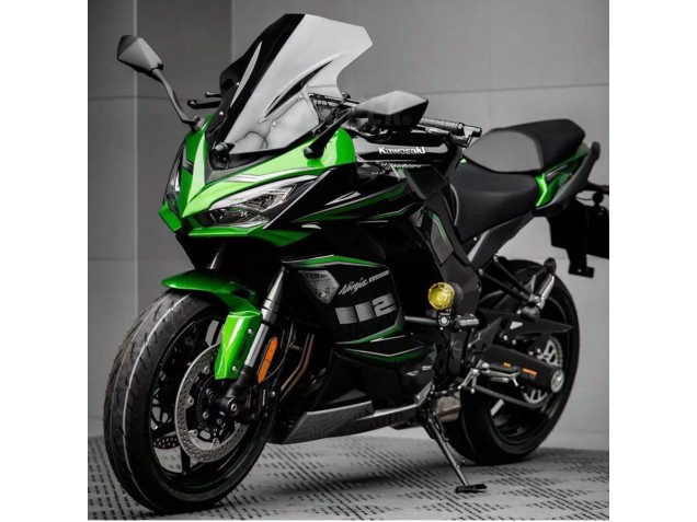 Carenado Moto Kawasaki Z1000SX 2020-2025 - Negro Verde Ninja Fabricantes
