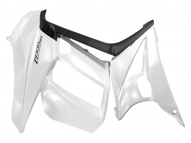Carenados Moto Kawasaki Z1000SX 2010-2016 - Blanco Perla Negro Fabricantes