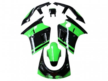 Carenados Moto Kawasaki ZXR250 1989-1990 - Verde Negro Brillante Fabricantes