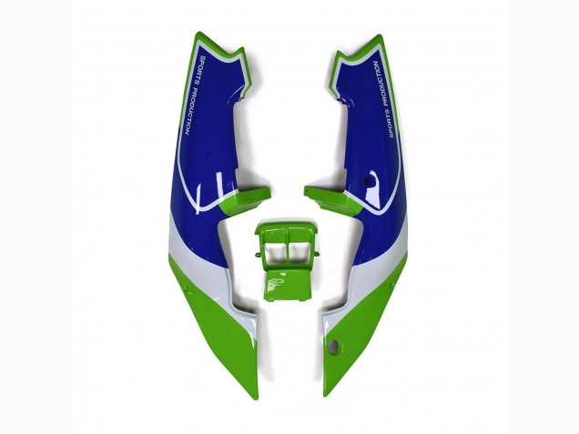 Carenados Moto Kawasaki ZXR250 1989-1990 - Verde Blanco Azul Fabricantes