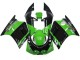 Carenados Moto Kawasaki ZXR250 1989-1990 - Verde Negro Brillante Elf Touch4 Bridgestone Fabricantes