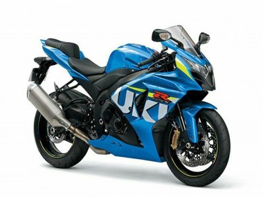Kits Carenado Moto Suzuki GSXR 1000 2009-2016 - Azul Verde Blanco Fabricantes