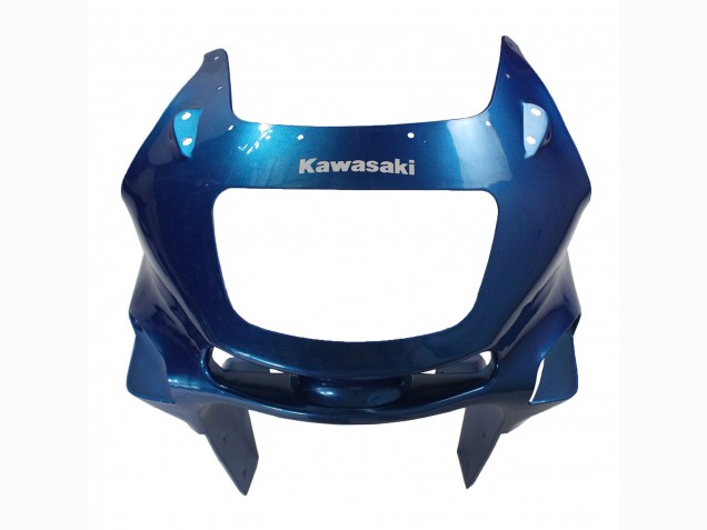 Carenados Moto Kawasaki ZZR600 1998-2003 - Azul Plata Negro Fabricantes