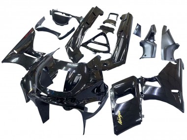 Carenados Moto Kawasaki ZZR400 1993-2007 - Negro Brillante Oro Ninja Fabricantes