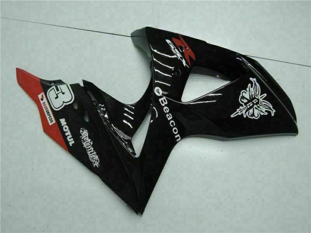 Carenados Moto Suzuki GSXR 1000 2009-2016 - Negro Brillante Rojo Faro Motul Fabricantes