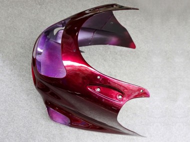 Carenado Moto Kawasaki ZZR1100 1993-2003 - Rojo Oscuro Fabricantes