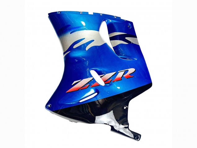 Carenados Moto Kawasaki ZZR1100 1993-2003 - Azul Plata Negro Fabricantes