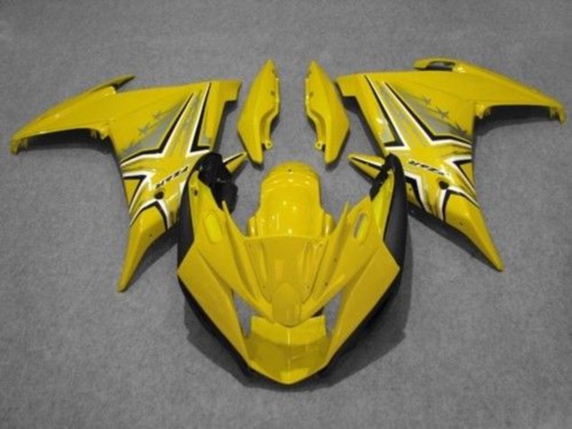 Carenados Moto Yamaha FZ6R 2009-2015 - Amarillo Negro Fabricantes