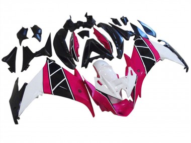 Carenados Moto Yamaha FZ6R 2009-2015 - Raspberry Blanco Negro Fabricantes