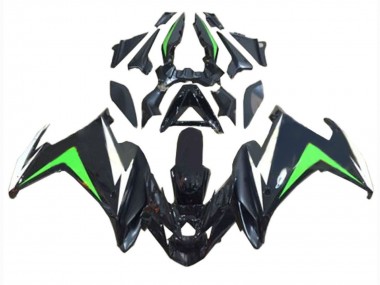 Carenados Moto Yamaha FZ6R 2009-2015 - Negro Blanco Verde Fabricantes