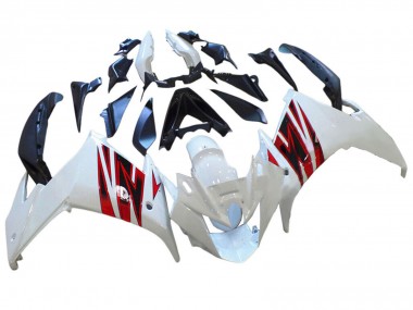 Carenados Moto Yamaha FZ6R 2009-2015 - Blanco Rojo Fabricantes