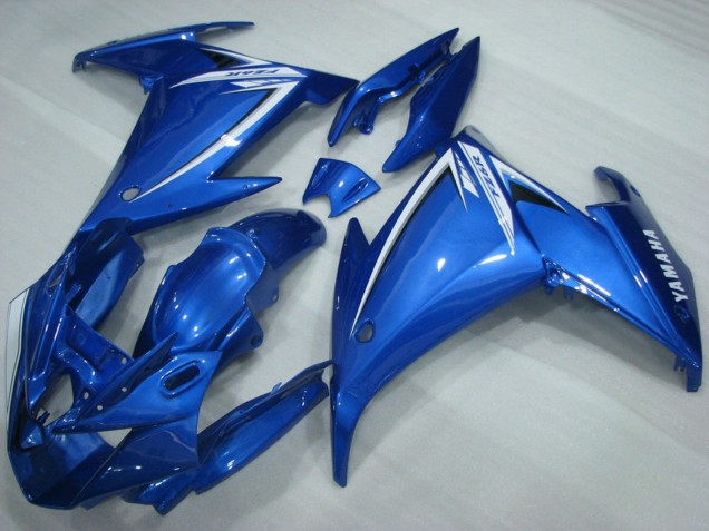 Carenados Moto Yamaha FZ6R 2009-2015 - Azul Blanco Fabricantes