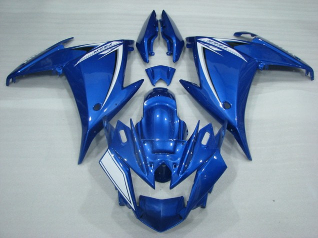 Carenados Moto Yamaha FZ6R 2009-2015 - Azul Blanco Fabricantes