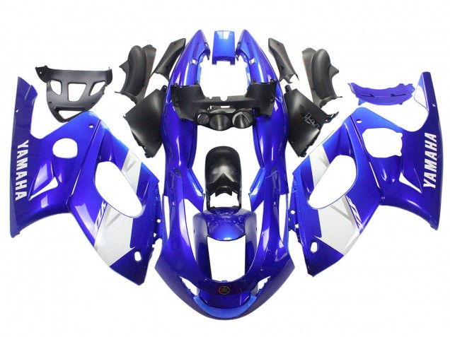 Carenado Moto Yamaha YZF600R Thundercat 1996-2007 - Azul Blanco Plata Fabricantes