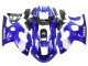 Carenado Moto Yamaha YZF600R Thundercat 1996-2007 - Azul Blanco Plata Fabricantes