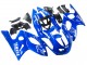 Carenados Moto Yamaha YZF600R Thundercat 1996-2007 - Azul Blanco Plata Fabricantes
