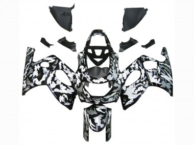 Carenados Moto Yamaha YZF600R Thundercat 1996-2007 - Negro Blanco Gris Camouflage Fabricantes