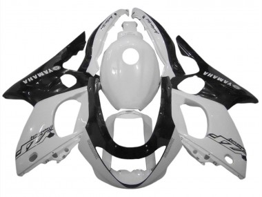Carenados Moto Yamaha YZF600R Thundercat 1996-2007 - Blanco Negro Fabricantes