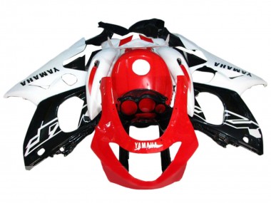 Carenados Moto Yamaha YZF600R Thundercat 1996-2007 - Blanco Rojo Negro Fabricantes