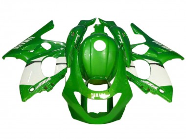 Carenado Moto Yamaha YZF600R Thundercat 1996-2007 - Verde Blanco Fabricantes