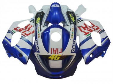 Carenados Moto Yamaha YZF600R Thundercat 1996-2007 - Blanco Azul Rojo Fiat 46 Fabricantes