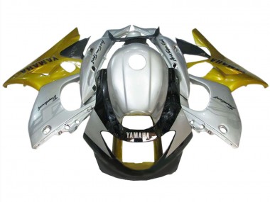 Carenado Moto Yamaha YZF600R Thundercat 1996-2007 - Plata Oro Negro Brillante Fabricantes