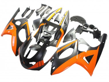 Carenados Moto Yamaha YZF600R Thundercat 1996-2007 - Negro Naranja Fabricantes