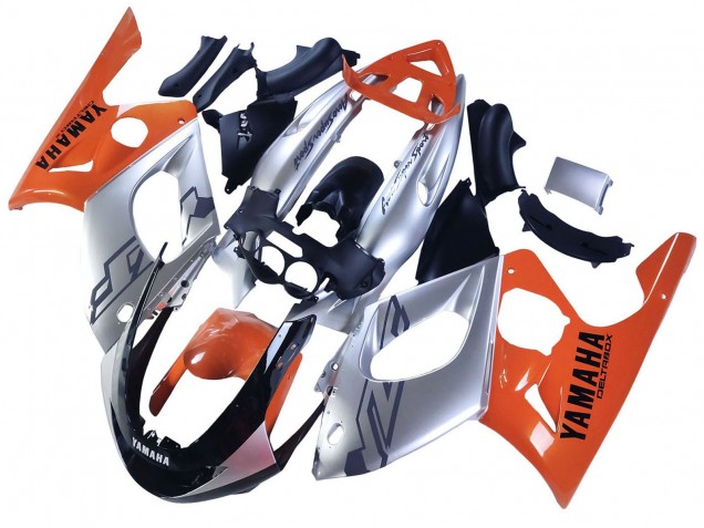 Carenados Moto Yamaha YZF600R Thundercat 1996-2007 - Naranja Gris Negro Brillante Fabricantes