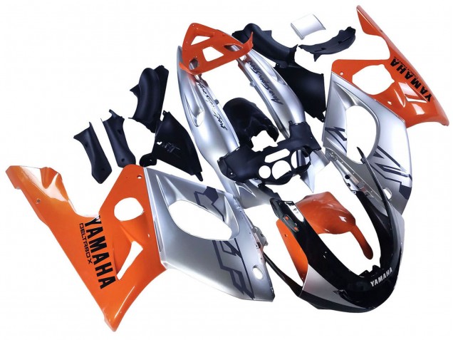Carenados Moto Yamaha YZF600R Thundercat 1996-2007 - Naranja Gris Negro Brillante Fabricantes