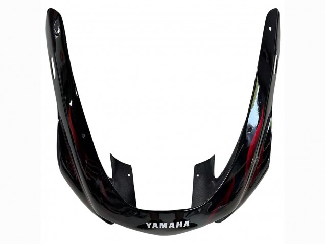 Carenados Moto Yamaha YZF 1000R Thunderace 1997-2007 - Negro Rojo Oscuro Llama Fabricantes