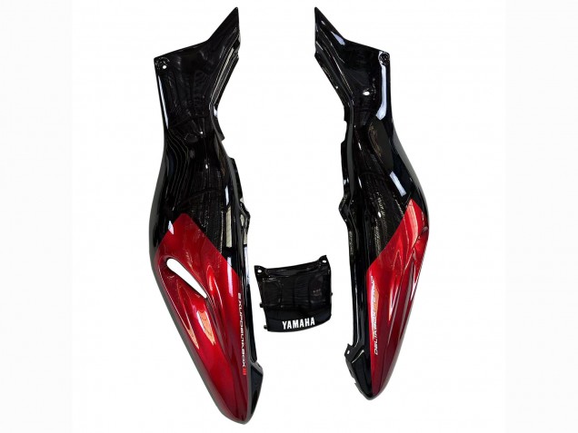 Carenados Moto Yamaha YZF 1000R Thunderace 1997-2007 - Negro Rojo Oscuro Llama Fabricantes