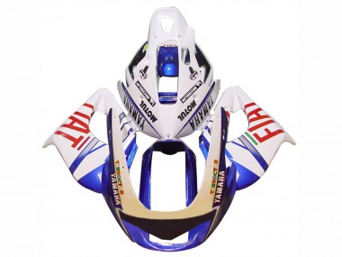 Carenados Moto Yamaha YZF 1000R Thunderace 1997-2007 - Blanco Azul Fiat Motul Fabricantes