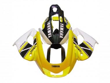 Carenados Moto Yamaha YZF 1000R Thunderace 1997-2007 - Blanco Negro Amarillo Fabricantes