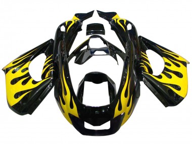 Carenados Moto Yamaha YZF 1000R Thunderace 1997-2007 - Negro Amarillo Fabricantes