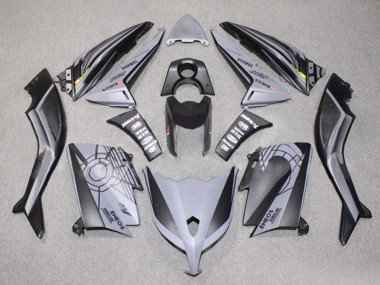 Carenados Moto Yamaha TMAX530 2012-2014 - Negro Mate Gris ENEOS Yamalube Fabricantes