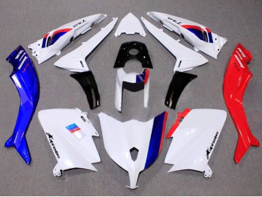 Carenado Moto Yamaha TMAX530 2012-2014 - Blanco Rojo Azul Fabricantes