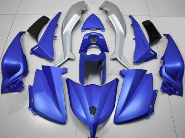 Carenados Moto Yamaha TMAX530 2012-2014 - Azul Mate Plata Fabricantes