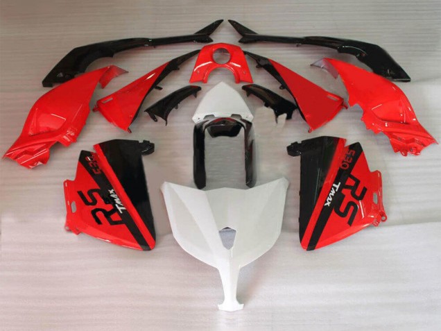Carenados Moto Yamaha TMAX530 2012-2014 - Blanco Rojo Negro Fabricantes