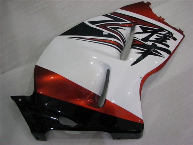 Carenados Moto Suzuki GSXR 1300 Hayabusa 1996-2007 - Blanco Naranja Negro Fabricantes
