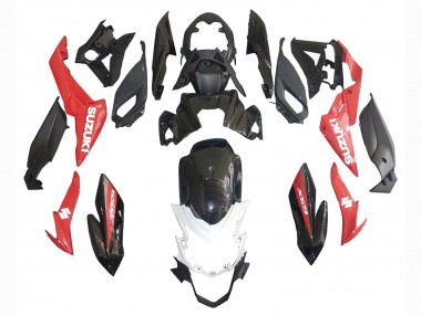 Carenados Moto Suzuki GSX-S 750 2017-2022 - Rojo Blanco Fabricantes
