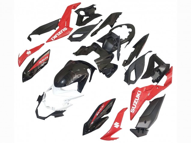 Carenados Moto Suzuki GSX-S 750 2017-2022 - Rojo Blanco Fabricantes